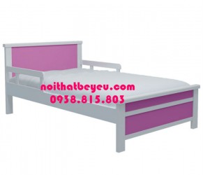 Giường Ngủ Trẻ Em 1m2 màu hồng